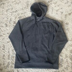 Old Navy Dynamic Fleece Charcoal Heather Hoodie Size Large